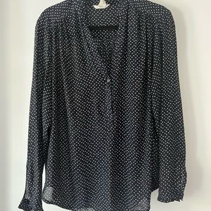 Polka dot  HM stylish blouse